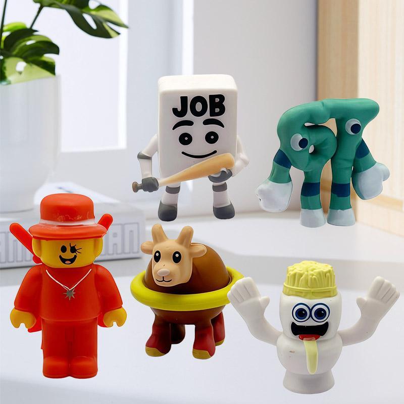 15-piece Steal a Brainrot Collectible Game with Cute Figurines Perfect for Gaming Enthusiasts Collectible Grade Toy and Decoration Unique Gifting Ideas for Gamers