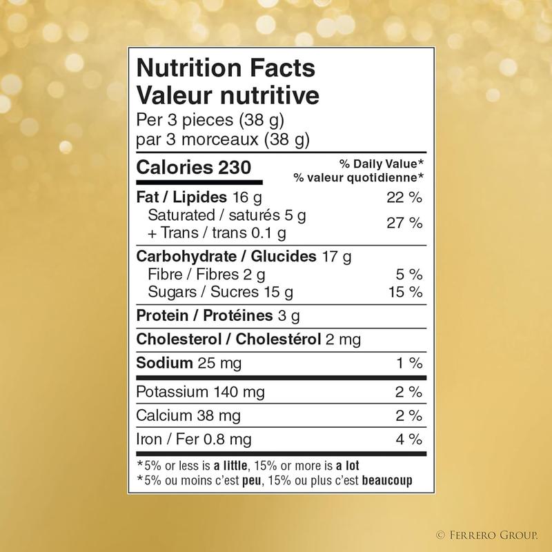 Ferrero Rocher Premium Milk Chocolate Hazelnut, 48 ct.Birthday Gift, Anniversary