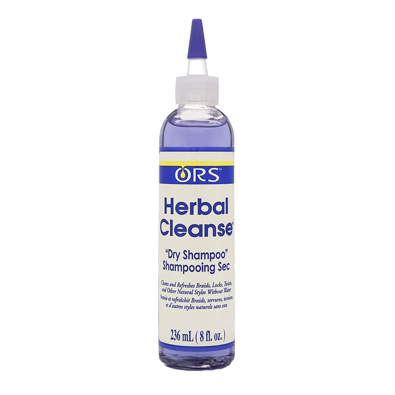 Organic Root Stimulator Herbal Cleanse Dry Shampoo - Plant Extracts Shampoo with Lavender Oil, Natural Extracts, Alcohol-Infused, Lightweight Unisex Haircare, Refreshes Hair & Scalp, 8 oz/236 ml, Lightweight Haircare, Contains Alcohol, Cleanser, Spray On
