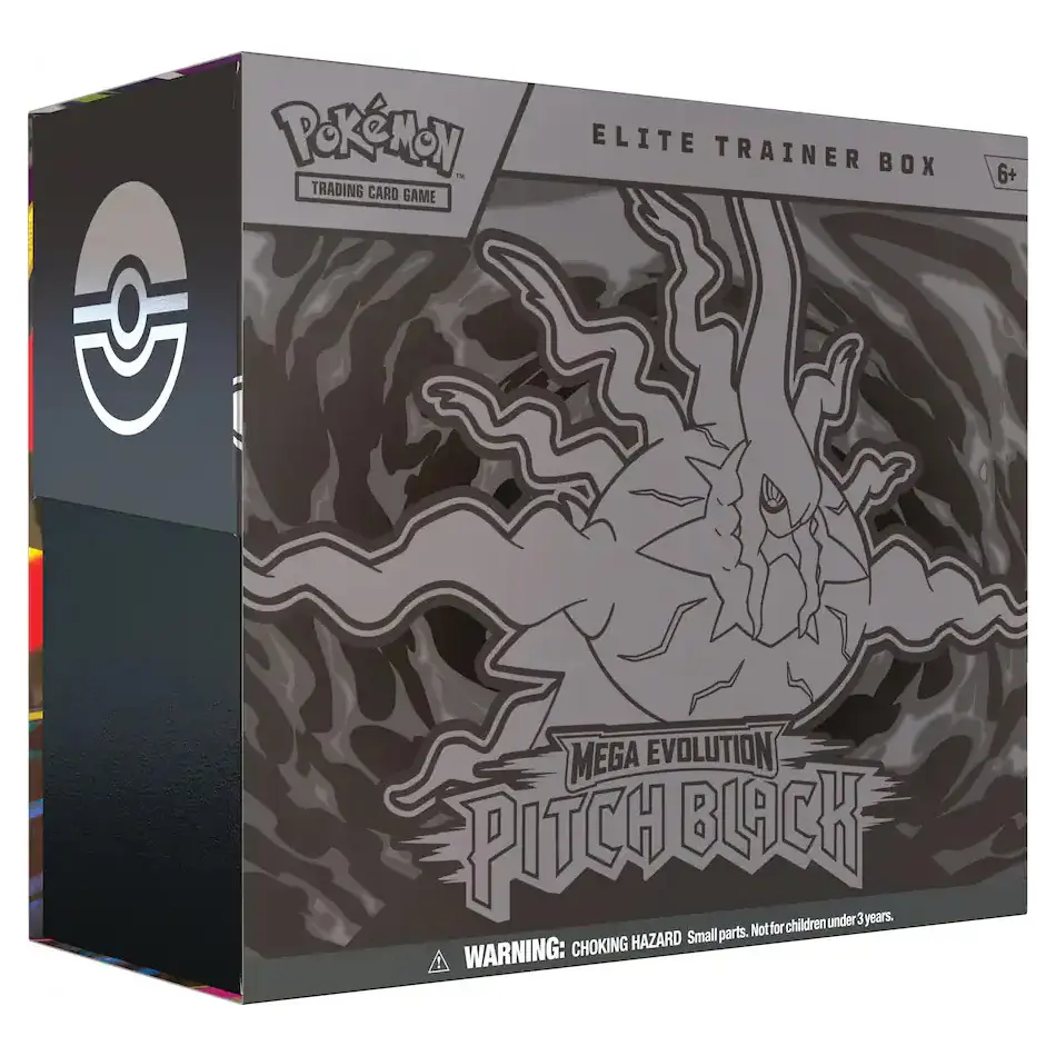 Pokemon TCG: Mega Evolutions Pitch Black - Elite Trainer Box Pokemon TCG: Mega Evolutions Pitch Black - Elite Trainer Box