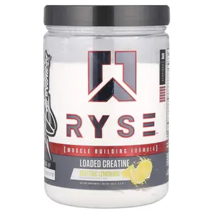 RYSE Loaded Creatine, Electric Lemonade , 15.3 oz (435 g)