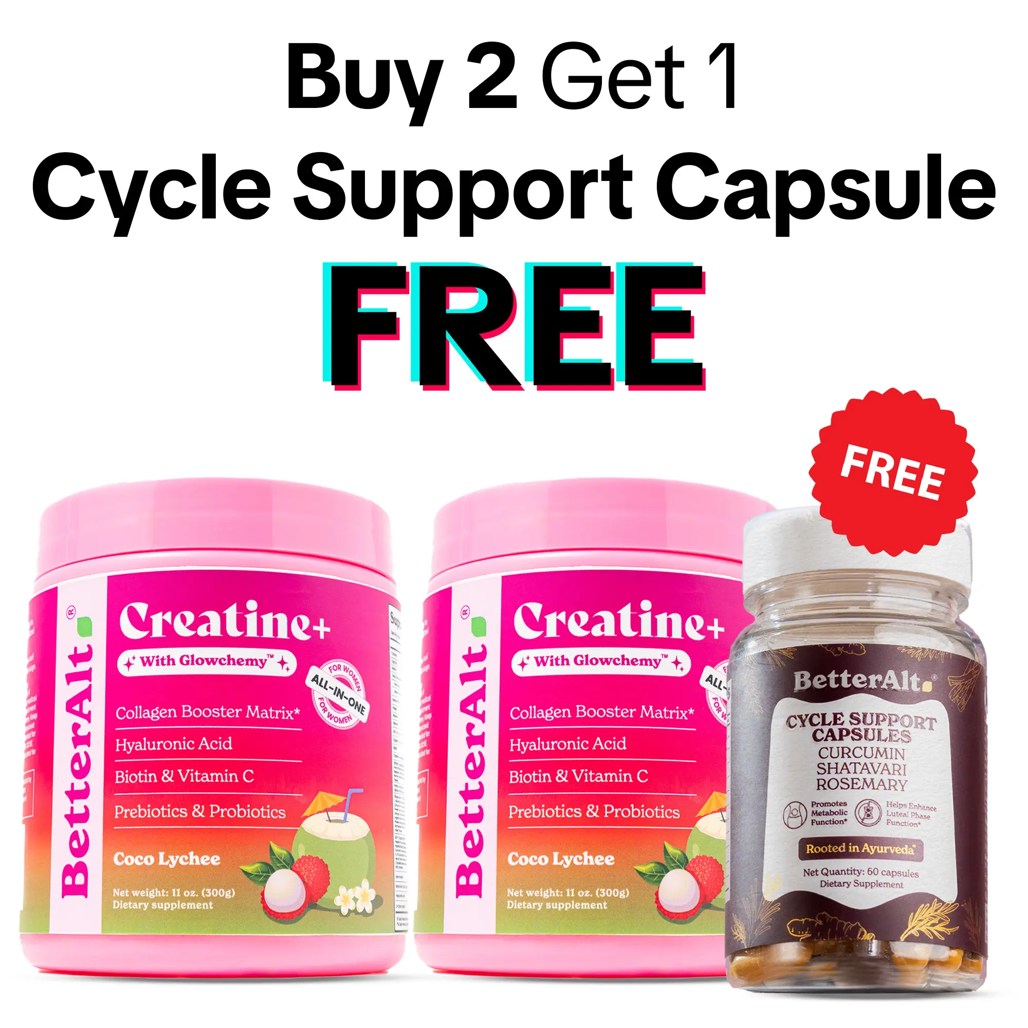 FREE Cycle Support with 2 Coco Lychee