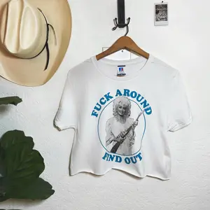 FAFO Crop Top Graphic Tee