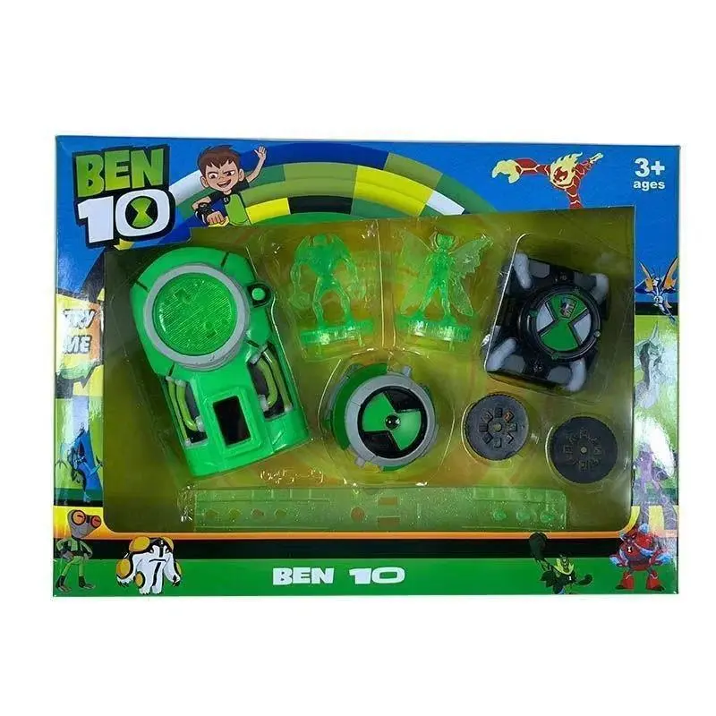 Hot Omnitrix Watch Ben10 Popular Toys Watch Glowing Sound Projection Watches Toys For Men Gift