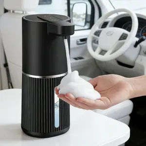 Automatic Soap Dispenser Non-Contact Foam Hand Sanitizer, RV Travel Camping Essential, USB Rechargeable Electric, Long Battery Life, Touchless Soap Dispenser