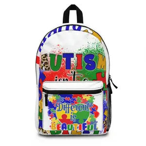 Autism Backpack Colorful Puzzle