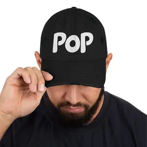 POP Distressed Dad Hat