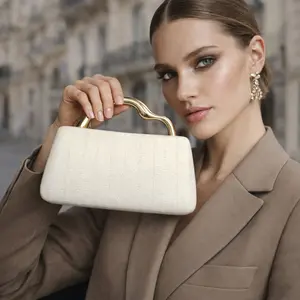 Newest PU Mini Handbag for Women Stylish Shoulder Crossbody Evening Bag Fashionable Small Purse for Party Night Out