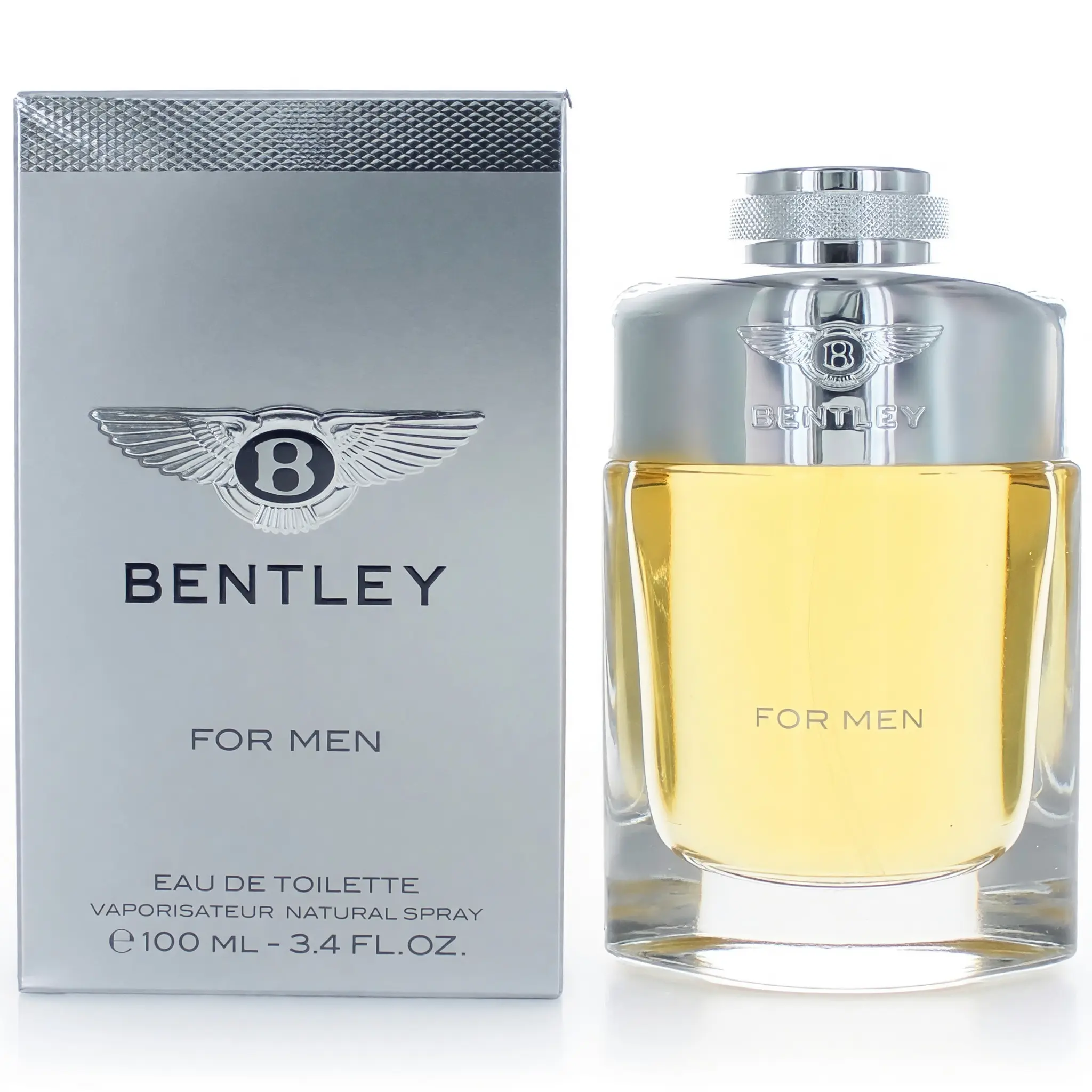 Bentley by Bentley, 3.4 oz EDT Spray for Men, Oriental Spicy, Cedar, Men's Fragrance, Bold Aroma, Masculine Aura, Woody & Earthy, Spray Bottle