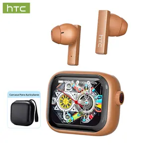 HTC NE40 Wireless Earphones with LED Display High-Refresh-Rate Waterproof Bluetooth 6.0 In-Ear Headphones Carcasa Para Auriculares