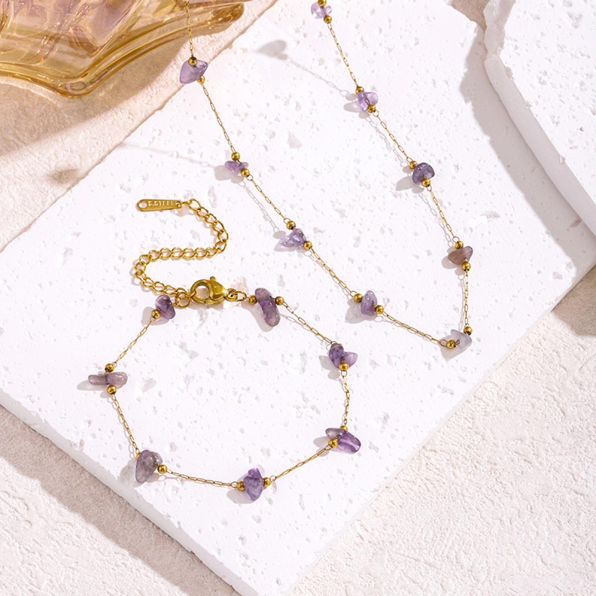 Colorful Irregular Beaded Layered Necklace Bracelet for Women, Dainty Summer Beach Collarbone Chain, Elegant Everyday Wear Jewelry, Perfect Gift for Her, Versatile Accessory for Party Vacation Daily Outfit