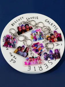 Kpop Demon Hunters acrylic keychain, suitable for daily wear, vacations, dates, and more occasions, making it a delightful and exquisite gift.