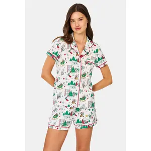 Snow Village Polo Pajamas