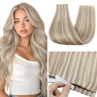 #P18/613 Ash Blonde with Bleach Blonde Highlight