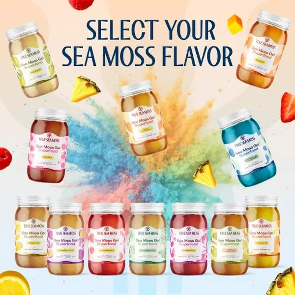 TrueSeaMoss Variety Pack – Irish Sea Moss Gel – Rich in Minerals & Vitamins – su...