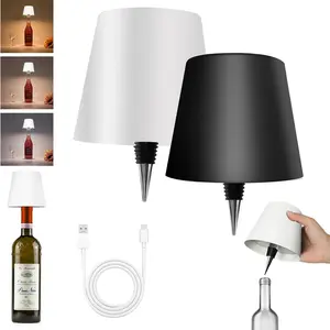 “This Bottle Lamp is a GAME CHANGER! ”​ - Wireless LED Light for Wine & Liquor Bottles. 3-Color Touch Control, USB Rechargeable. Perfect Night Light for Home Bar, Parties & Gifts.wine bottle lamp wireless lamp