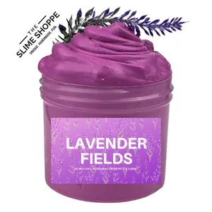 Butter Slime | Lavender Slime | 6oz Stress Relief Stretchy Slime Clay Heavy Scented