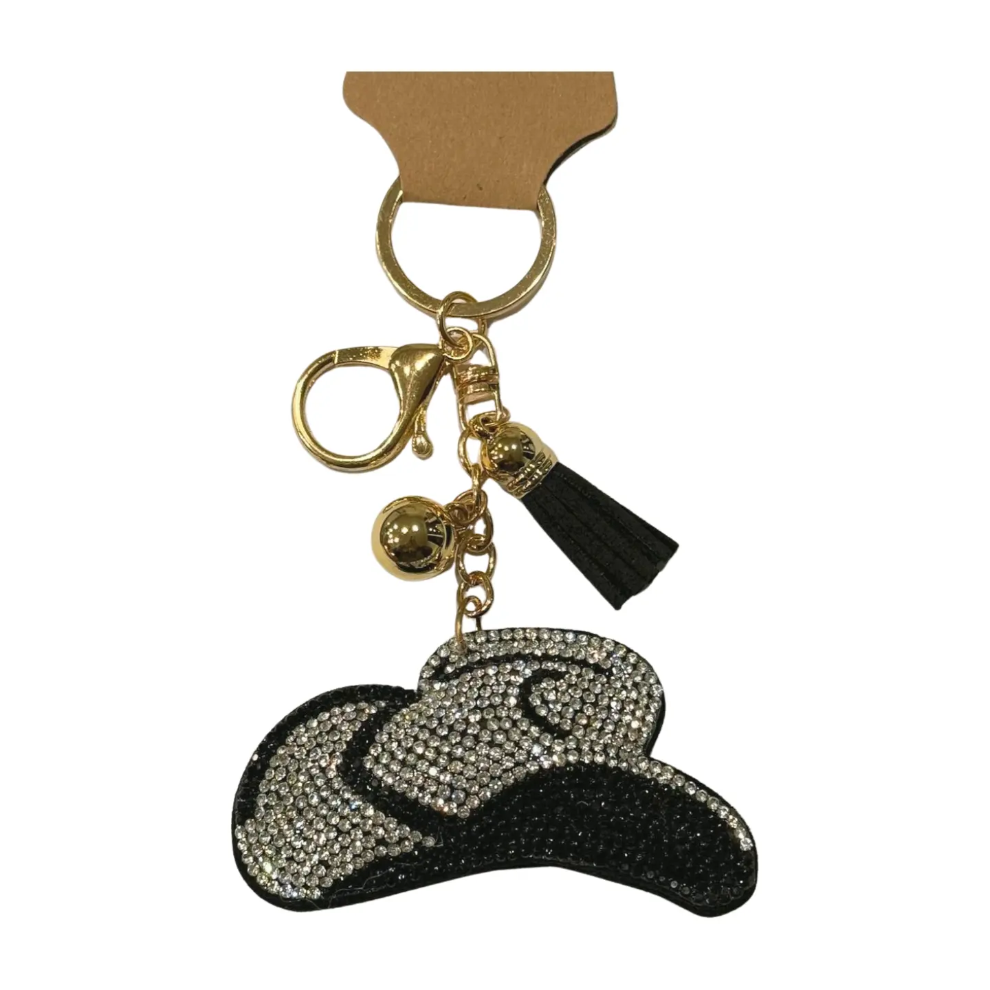 Black Cowboy Hat, Gold Hardware