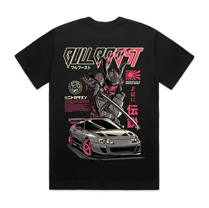 Samurai Supra Premium Tee Shirt 100% Cotton Vibrant Color