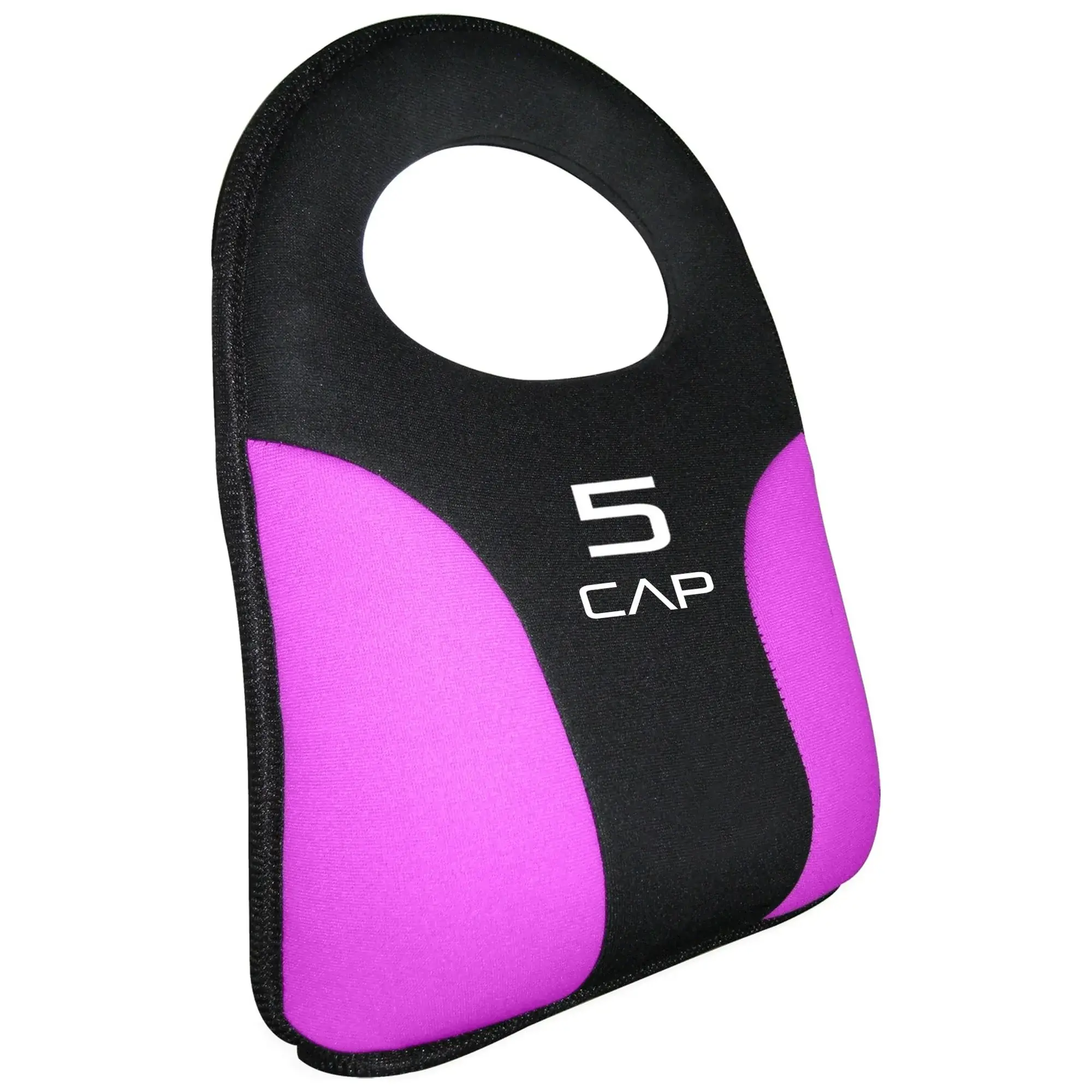 Barbell Soft Kettlebell 5lbs - Pink Soft Neoprene Fabric, Comfortable Grip, Ideal for Indoor & Outdoor Use, 30-Day Manufacturer's Warranty