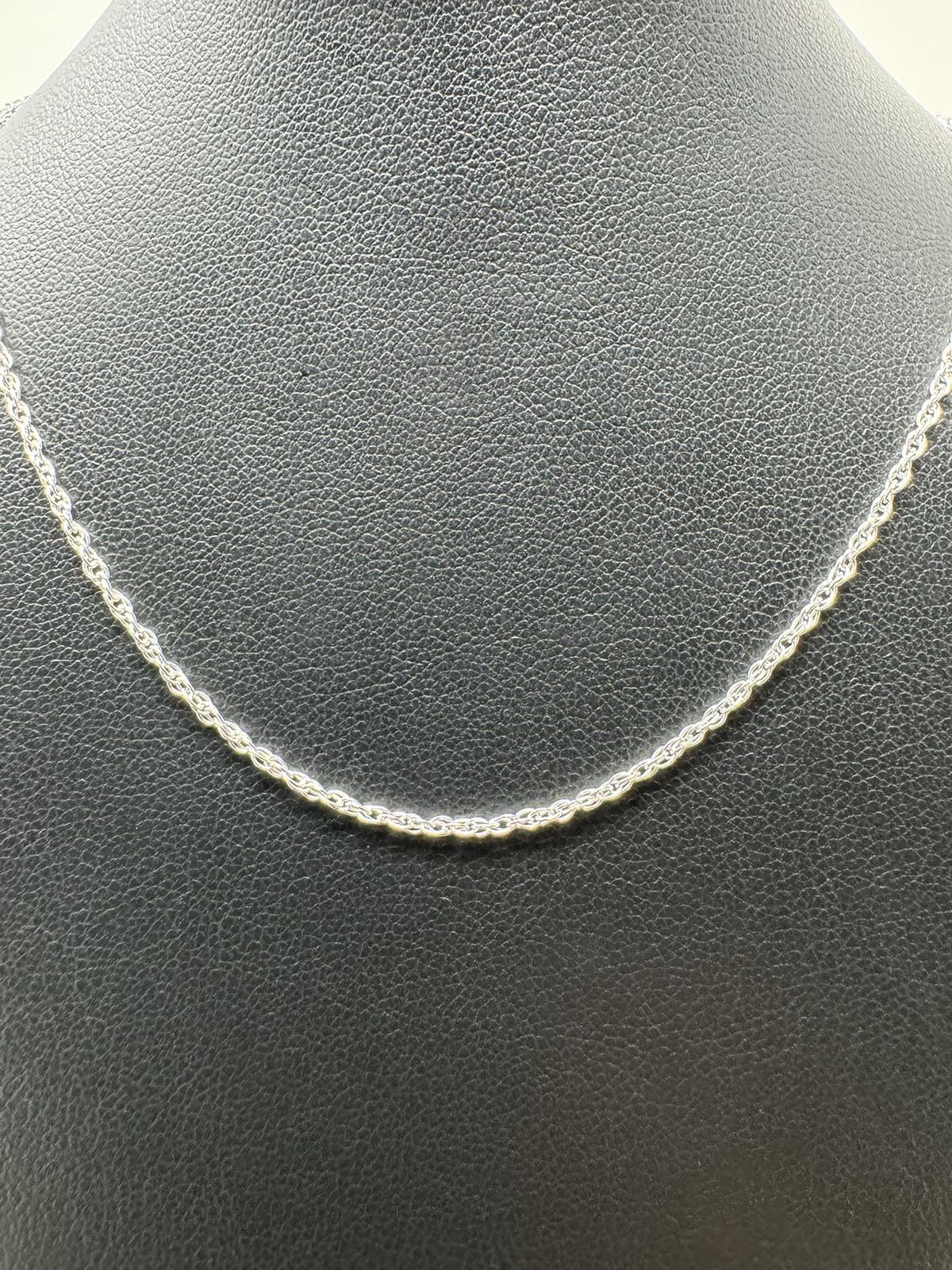 24” Sterling Silver Chain Necklace