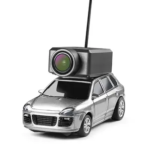 LesDiy WL 1/64 Scale APP-Controlled Fully Proportional FPV Mini RC Car with WiFi Module and 3-Speed Modes（RTR Version/Grey)