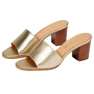 Jack Rogers Sabrina Mid HeeI Platinum  111221HL03-042 Women's