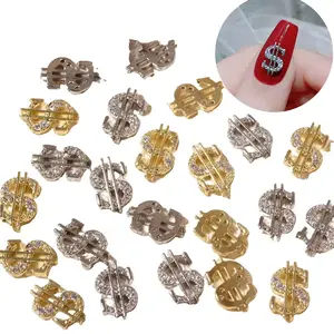 Dollar Sign Charms 20pcs For Nail Design