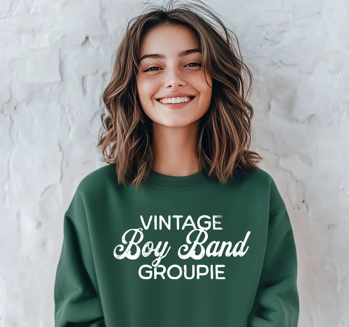 Vintage boy band groupie shirt, boy band shirt, made in and shipped from Alabama