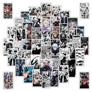 Jujutsu Kaisen Stickers Pack 100PCS Waterproof Anime Vinyl Decals Gojo Satoru Yuji Itadori Sukuna for Laptop Water Bottle Phone Case Viral TikTok Trending Must Have