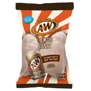 A&W Root Beer Cotton Candy (3 pack)