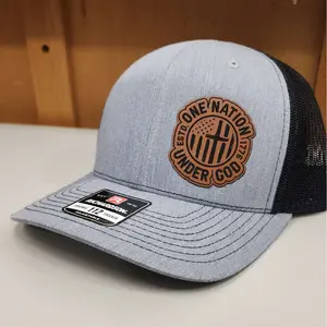 Under God Leather Patch Hat Under God Leather Patch Hat