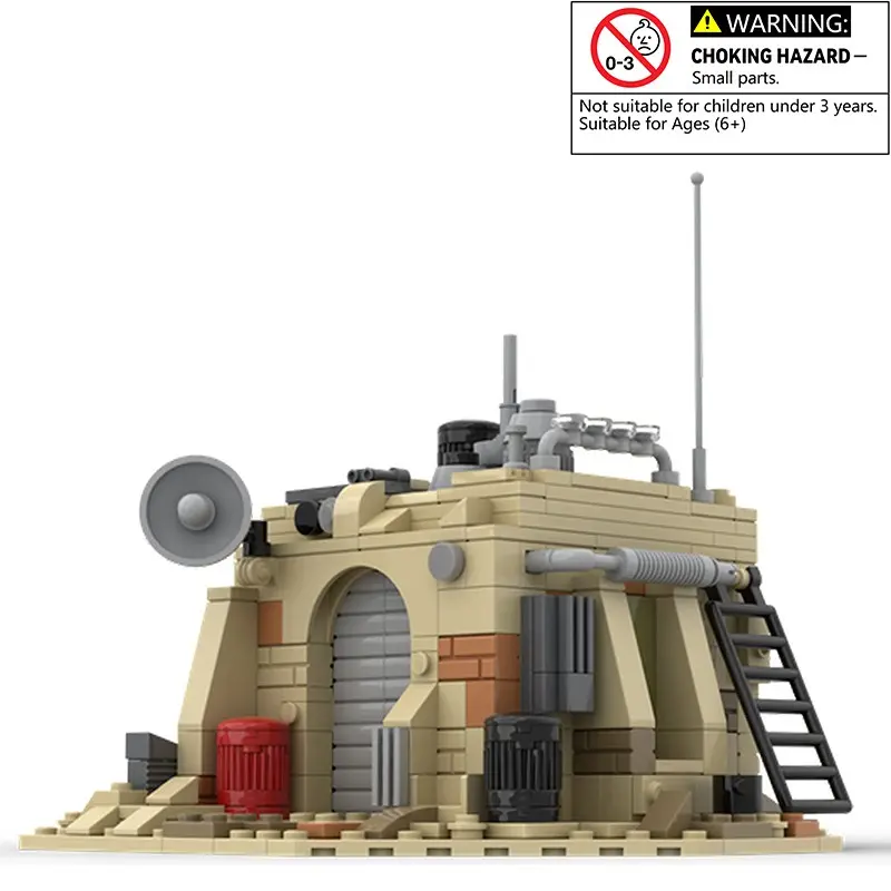 MOC classic movie space war building house building block sets Model Building Blocks assembly model brick toy house scene suitable for family and friends holiday gift Model Kits