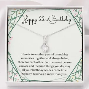 Niece Necklace, To My Niece Necklace Gift, Necklace For Niece, Birthday Necklace For Niece, Gift From Aunt Custom Necklace 67, Beautiful Necklace Gift for Niece Message Card Box, Perfect for Birthday, Christmas, Graduation