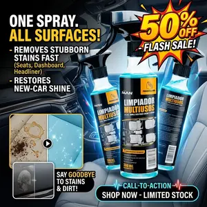 NUAN- Multi-Purpose Cleaning Spray:  household cleaner suitable for kitchens, bathrooms, and both interior and exterior car surfaces. Effectively removes stubborn stains.NUAN heavy duty degreaser