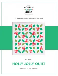 Holly Jolly Quilt Pattern | Pen and Paper Patterns