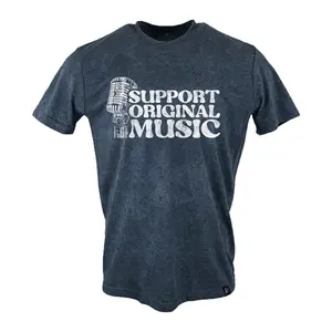 THE 615 HOUSE - Support Original Music T-Shirt: Vintage Navy