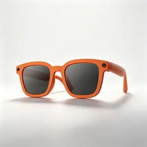 Smart glasses with artificial intelligence translation, photo and video recording, call function, music playback, navigation, outdoor cycling, blue light protection, and ultra-clear features