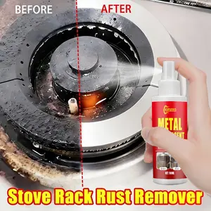 Powerful Rust Remover and Anti-Rust Spray, Designed for Faucets, Showerheads, Kitchen Hardware, Stainless Steel Surfaces, Quick Penetration