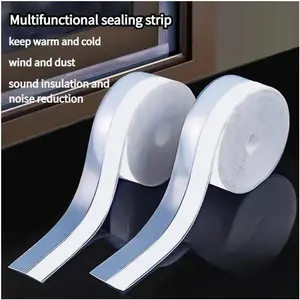 Multi-Size Weather Stripping Seal (25/35/45MM x 16.5FT) - Soundproof Insulating Door Window Bathroom Gap Sealer