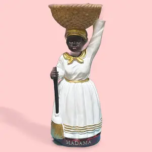 Madama spirit guide statue 11 inches white skirt