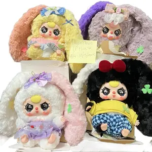 Babythree LiLy Rabbit V4 CONFIRMED Box with Crying Eyes Brand New and Unused Plush Toy in Opened Box Bag and Character Card