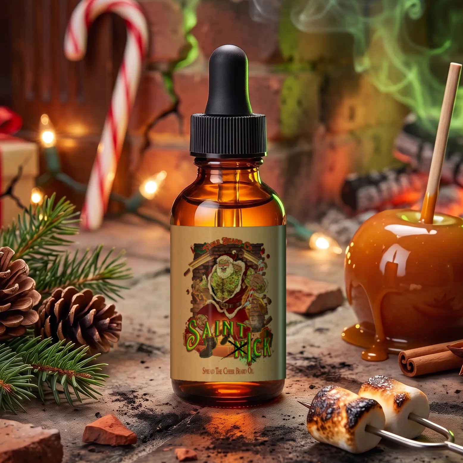 Fable Beard Co - Nourishing Beard Oil for Men – Moisturizing Beard Softener with Argan, Jojoba & Coconut Oil for Dry, Itchy Beards