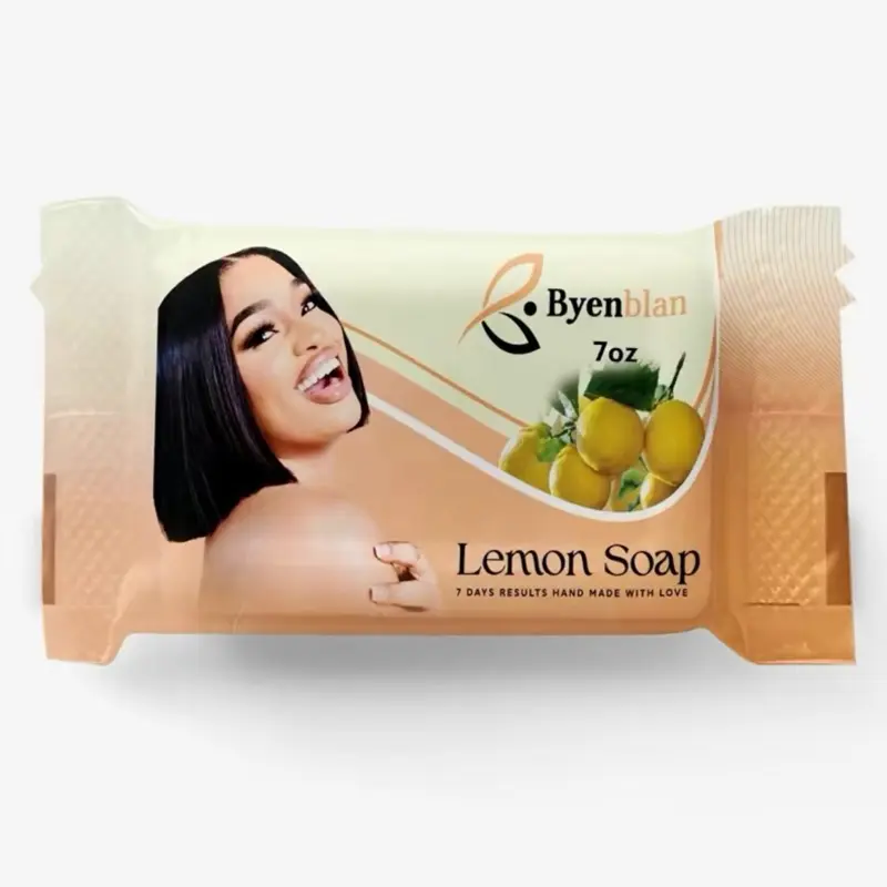 Nature Of Love Byenblan Gentle Carrot Lemon Citrus Cleanser Face & Body Soap - US Body Care 2-Piece 10g Bars for Skin Repair, Daily Youthful Glow, Brightening, Carrot Citron