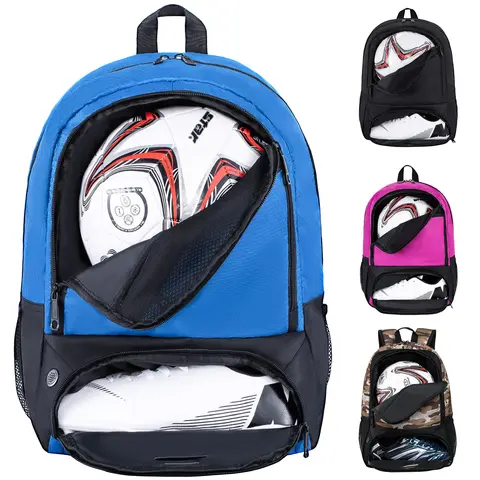 Himal Outdoors Soccer Bag-Backpack for Soccer,Backpack for Football & Volleyball & Handball,Sports Bag with Separate Cleat