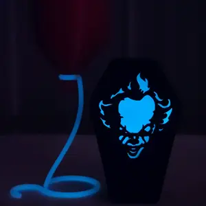 Halloween Clown Crystal Set for Festive Home Decoration