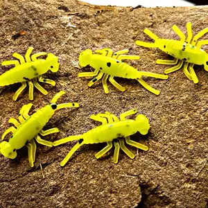 Stone Flies Panfish, Trout Baits. artificial fishing tackle freshwater kayak fishing jig snapper outdoor lure bait soft lure