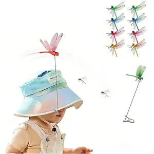 8PCS Dragonfly Ornament – Natural Visual Mosquito Repellent for Outdoor