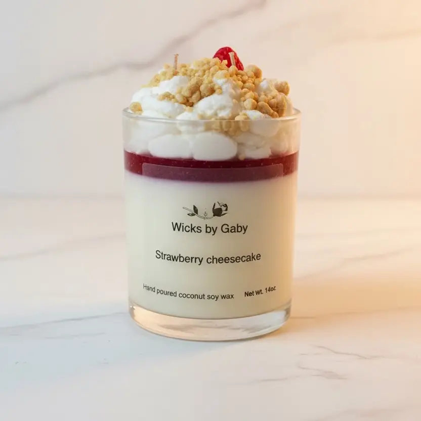 Strawberry cheesecake 14oz