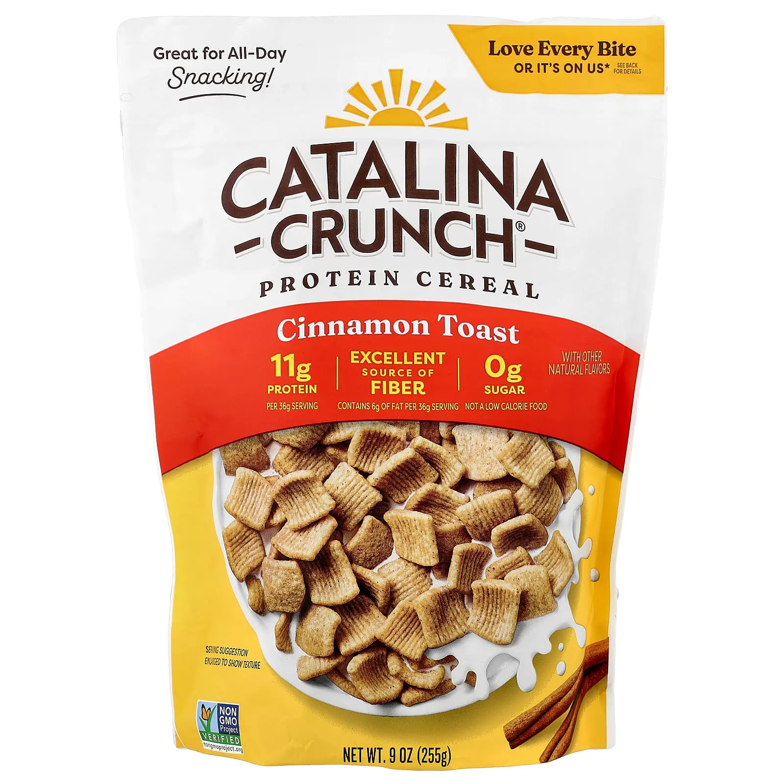 Catalina Crunch Protein Cereal, Cinnamon Toast, 9 oz (255 g) Catalina Crunch Protein Cereal, Cinnamon Toast, 9 oz (255 g)